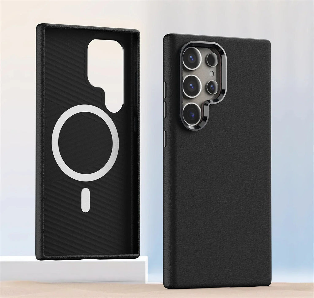 Luxury Genuine Leather Samsung Case