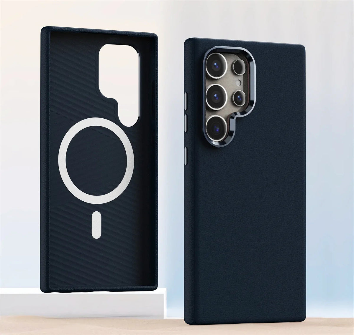 Luxury Genuine Leather Samsung Case
