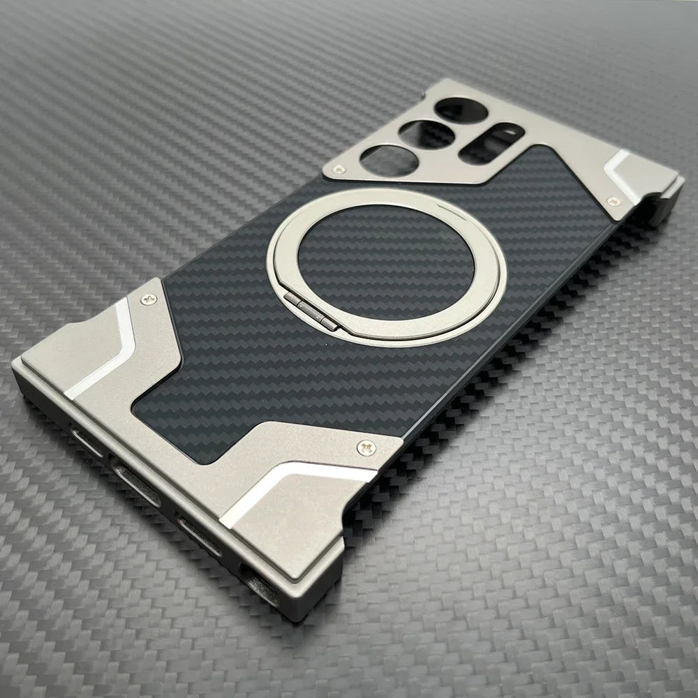 Samsung Super Premium Carbon Fiber Case with MagSafe