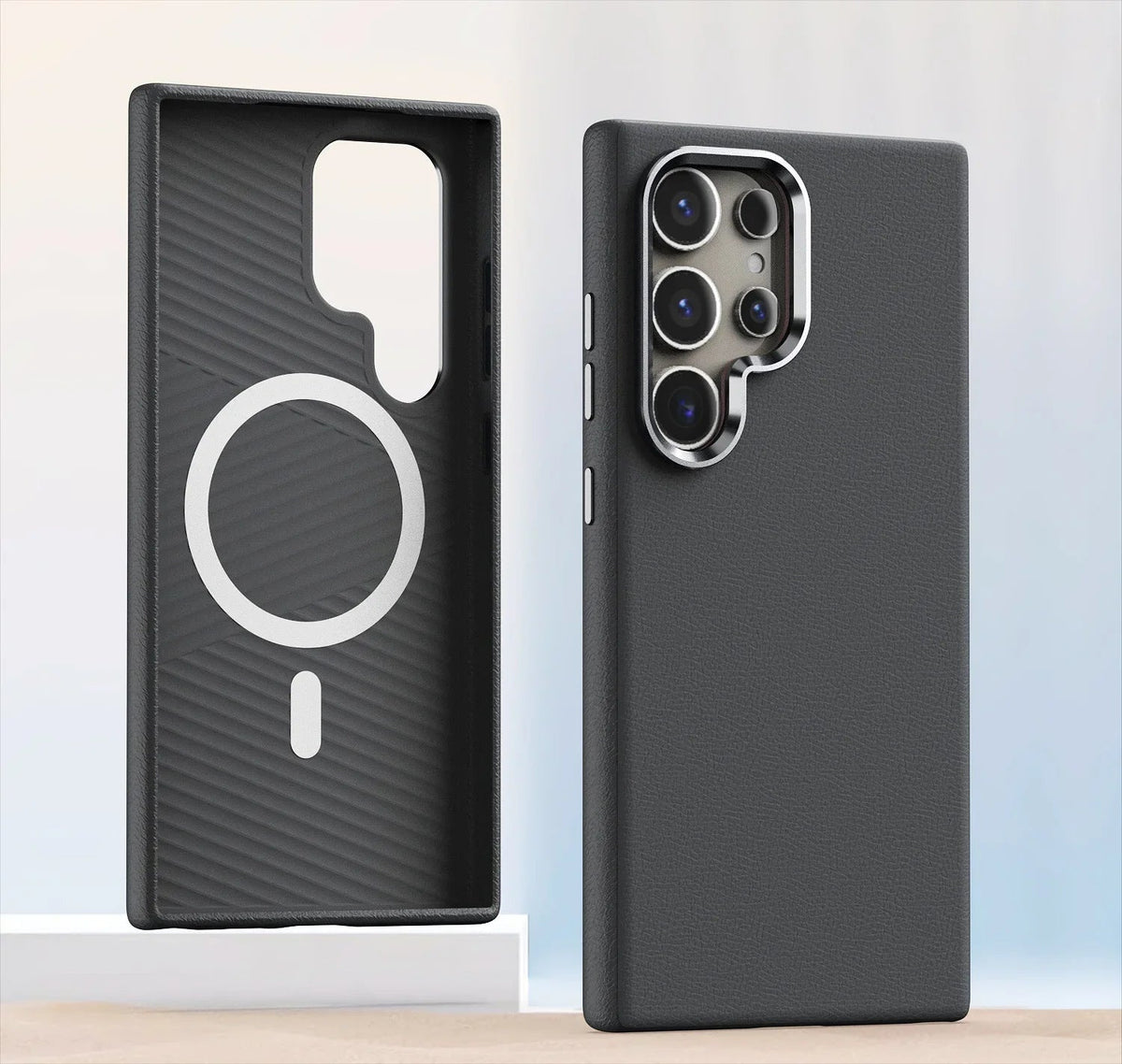 Luxury Genuine Leather Samsung Case