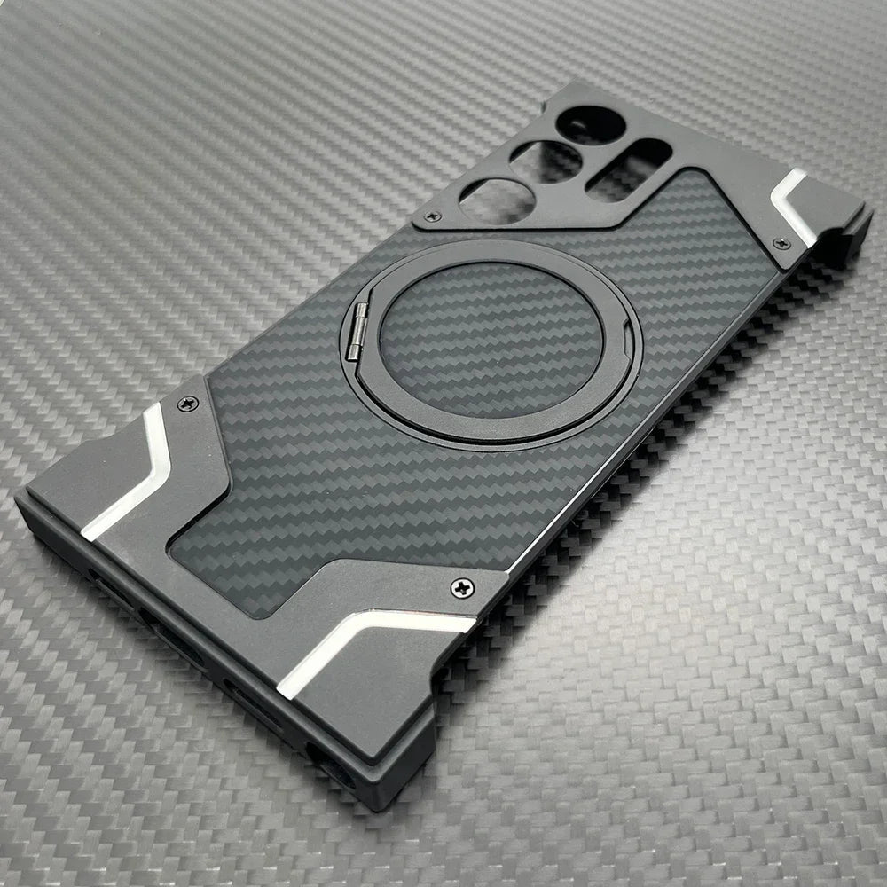 Samsung Super Premium Carbon Fiber Case with MagSafe
