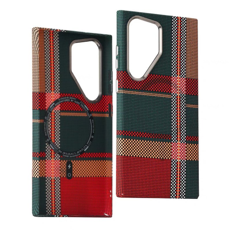 Samsung case in carbon fiber and metal