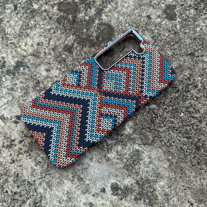 Samsung case in carbon fiber and metal