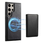 Samsung case + premium leather wallet