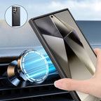 Samsung case + premium leather wallet