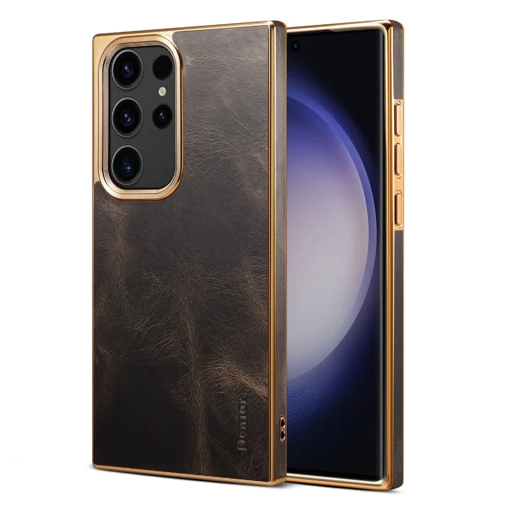 Samsung case in high-quality genuine leather