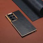 Samsung case in high-quality genuine leather