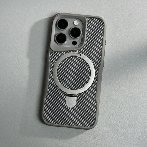 Carbon Anti-Impact iPhone Case with MagSafe Charging
