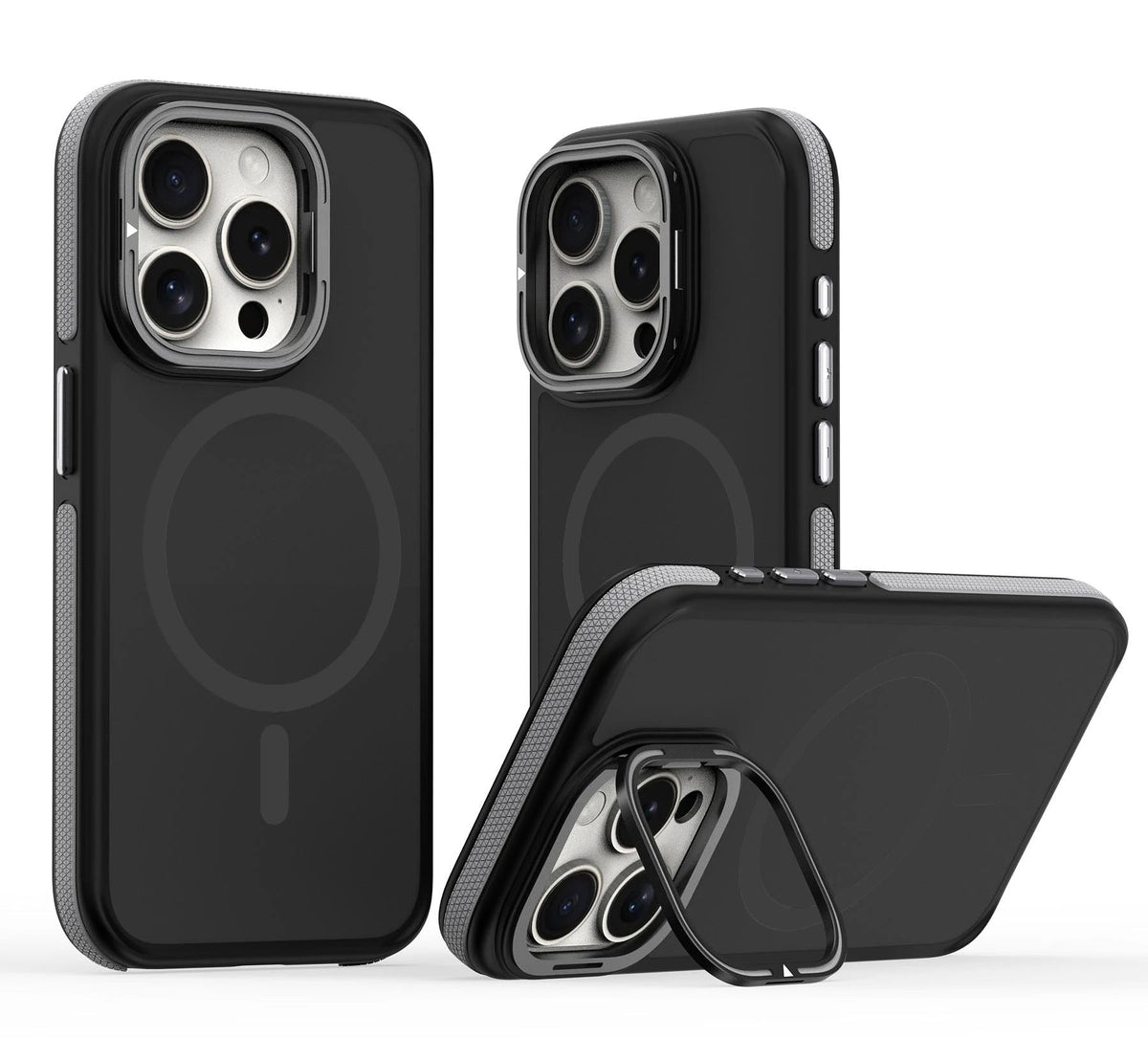 iPhone Minimal Pro Case, adjustable camera support and MagSafe