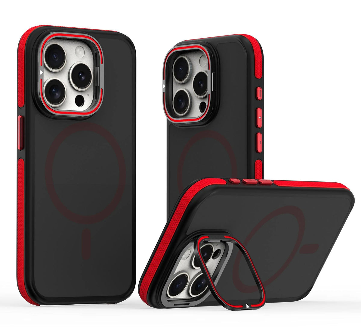 iPhone Minimal Pro Case, adjustable camera support and MagSafe