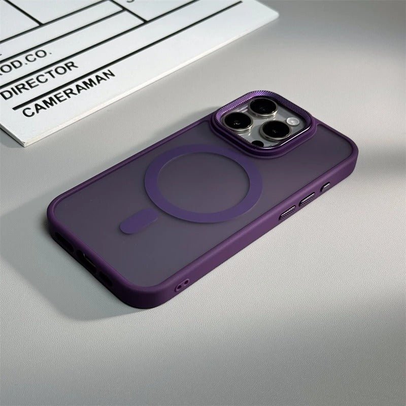 Matte Case for iPhone MagSafe with Camera Protection