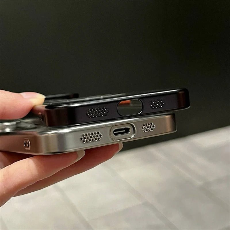 Matte iPhone Case with MagSafe charging and Minimalist Design