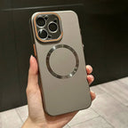 Matte iPhone Case with MagSafe charging and Minimalist Design