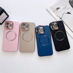 Matte iPhone Case with MagSafe charging and Minimalist Design