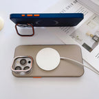 Matte iPhone Case with MagSafe charging and Minimalist Design