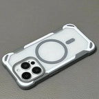 Minimalist iPhone Case with Rubber Protection and MagSafe Charging