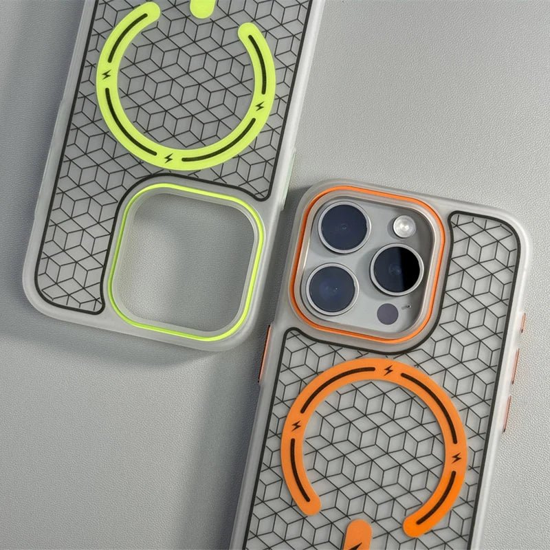 iPhone Case with Minimalist Geometric Design with MagSafe