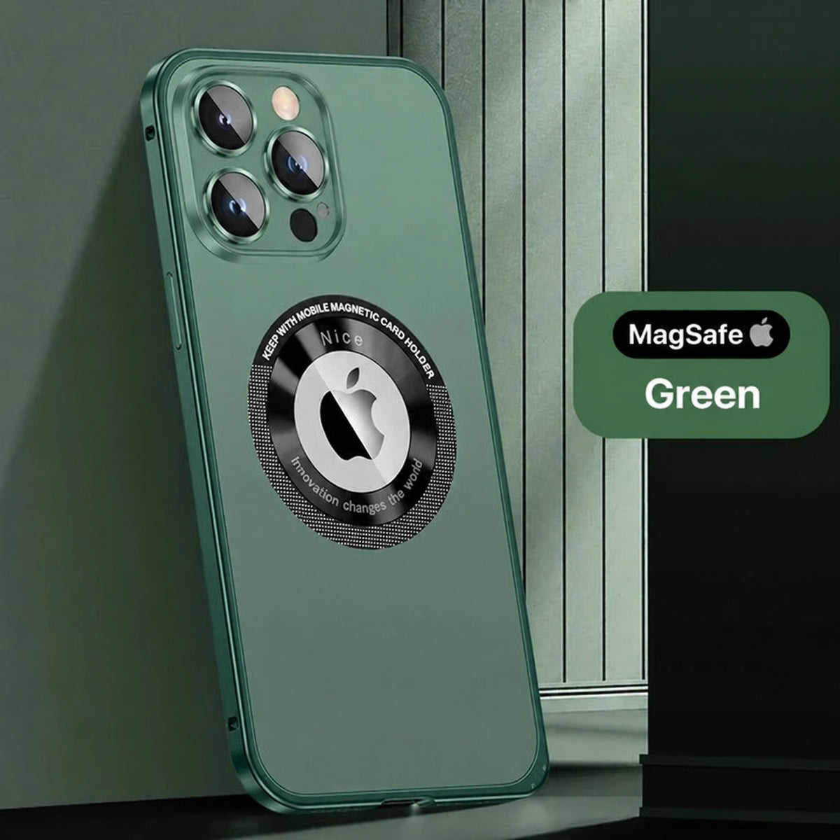 iPhone Nano Aluminum Case with Camera Protection and MagSafe