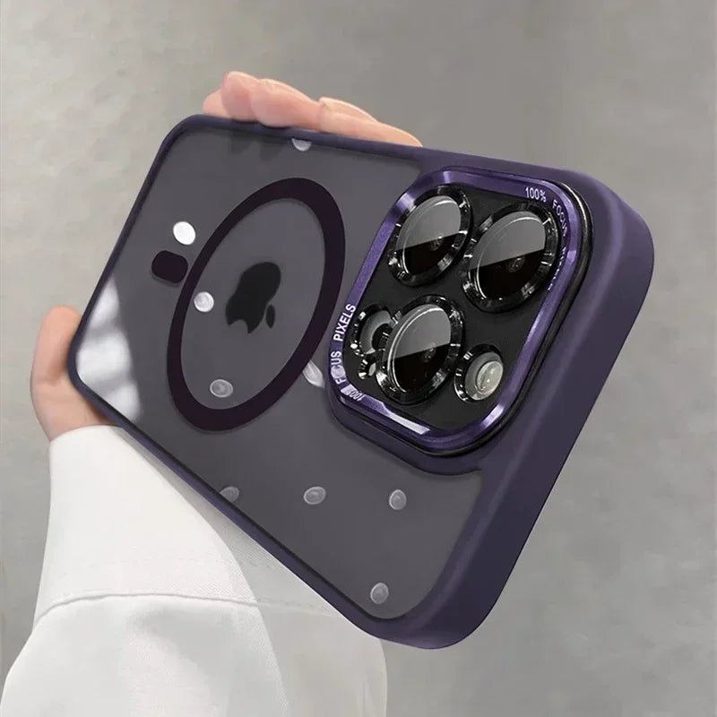 iPhone Case with Lens and Screen Protection with MagSafe charging