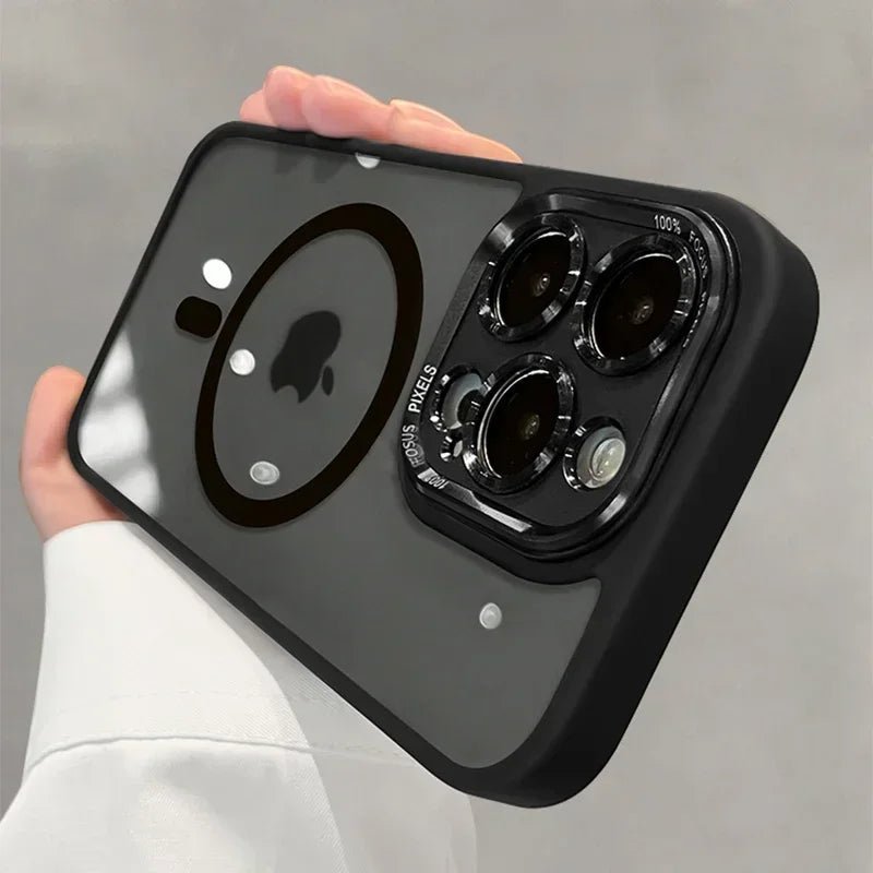iPhone Case with Lens and Screen Protection with MagSafe charging