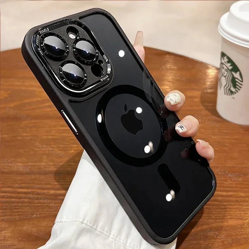 iPhone Case with Lens and Screen Protection with MagSafe charging