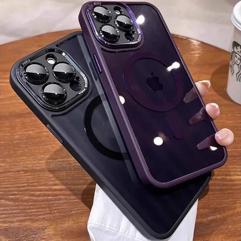iPhone Case with Lens and Screen Protection with MagSafe charging