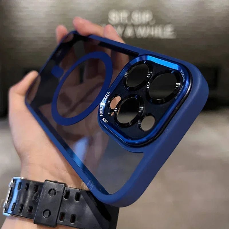 iPhone Case with Lens and Screen Protection with MagSafe charging