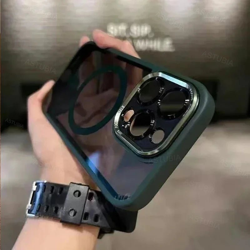 iPhone Case with Lens and Screen Protection with MagSafe charging