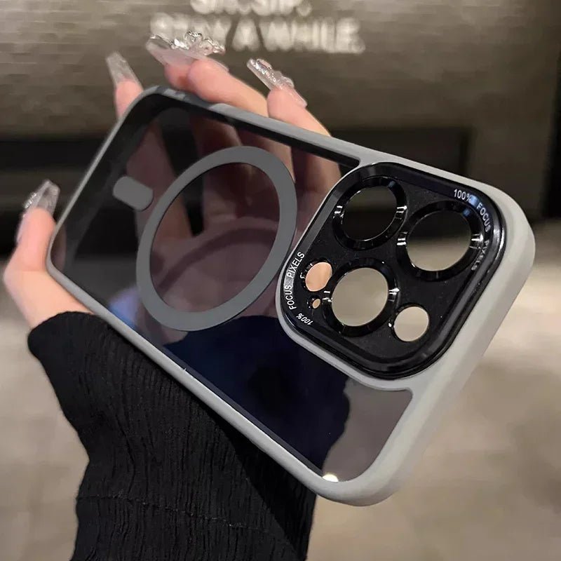 iPhone Case with Lens and Screen Protection with MagSafe charging