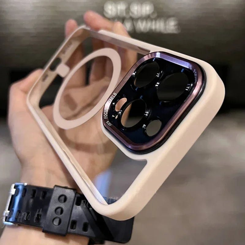 iPhone Case with Lens and Screen Protection with MagSafe charging