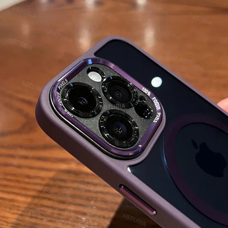 iPhone Case with Lens and Screen Protection with MagSafe charging