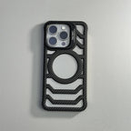 iPhone Slim Carbon case and MagSafe charging