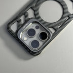 iPhone Slim Carbon case and MagSafe charging
