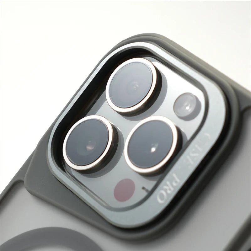 Minimalist iPhone Case with Camera Support and MagSafe