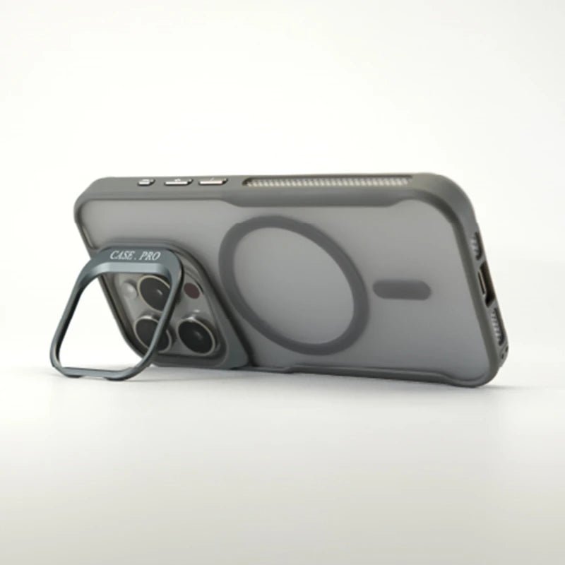 Minimalist iPhone Case with Camera Support and MagSafe