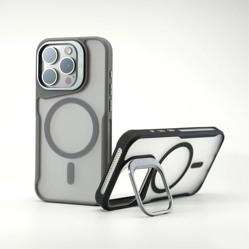 Minimalist iPhone Case with Camera Support and MagSafe