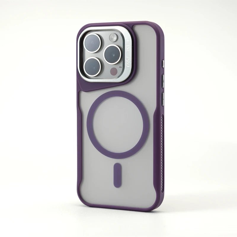 Minimalist iPhone Case with Camera Support and MagSafe