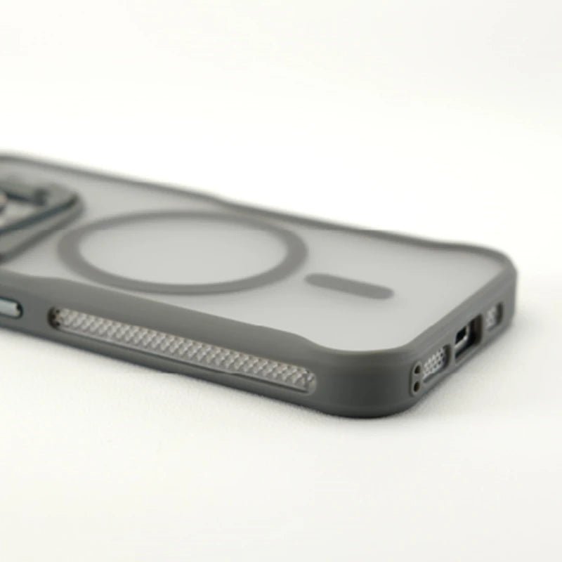 Minimalist iPhone Case with Camera Support and MagSafe