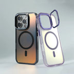 Nano Glow Transparent iPhone Case with MagSafe charging