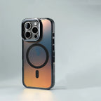 Nano Glow Transparent iPhone Case with MagSafe charging