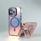 Nano Glow Transparent iPhone Case with MagSafe charging