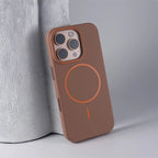 Minimalist Matte iPhone Case with Slim Design and MagSafe Charging