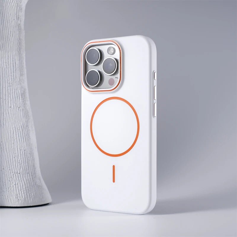 Minimalist Matte iPhone Case with Slim Design and MagSafe Charging