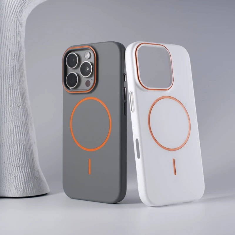 Minimalist Matte iPhone Case with Slim Design and MagSafe Charging