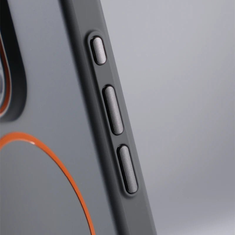 Minimalist Matte iPhone Case with Slim Design and MagSafe Charging