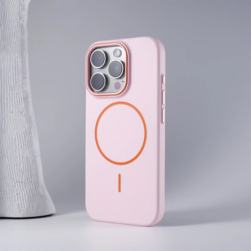 Minimalist Matte iPhone Case with Slim Design and MagSafe Charging