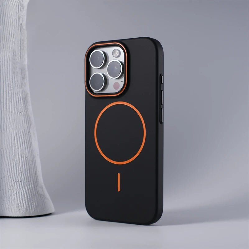Minimalist Matte iPhone Case with Slim Design and MagSafe Charging