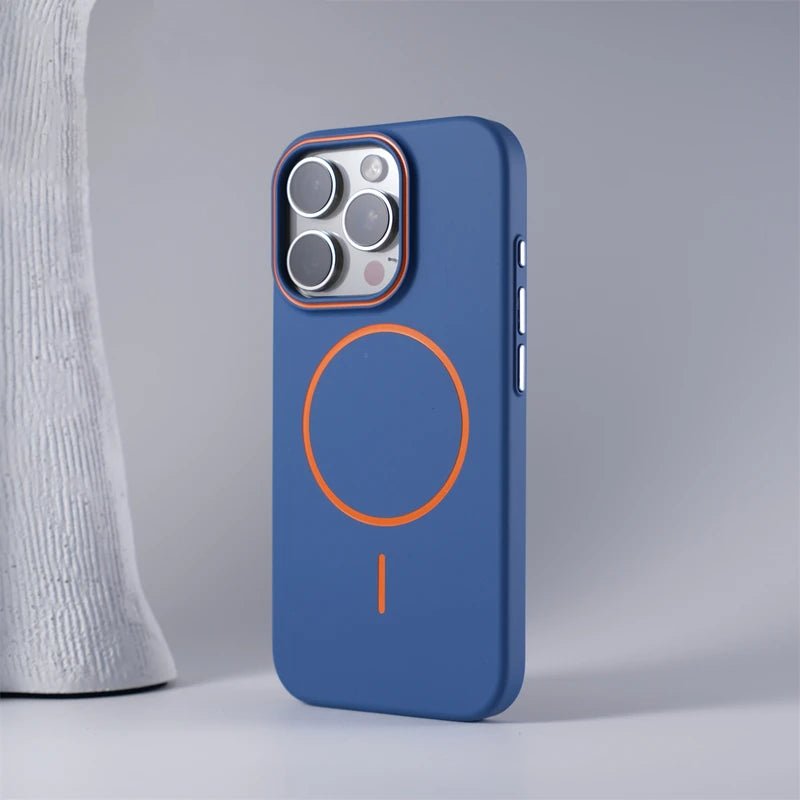 Minimalist Matte iPhone Case with Slim Design and MagSafe Charging