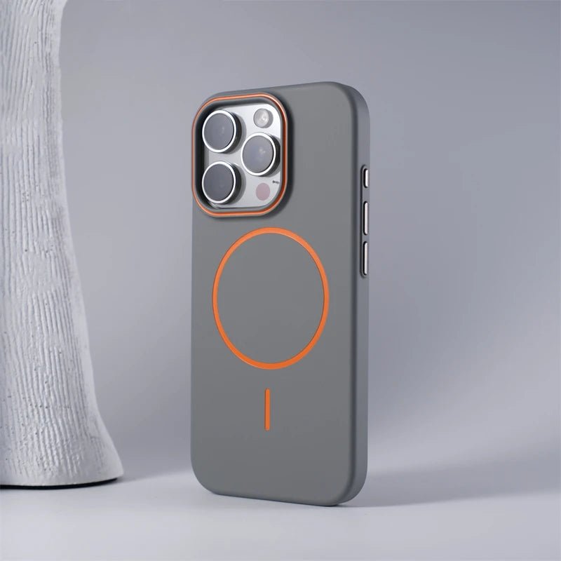 Minimalist Matte iPhone Case with Slim Design and MagSafe Charging