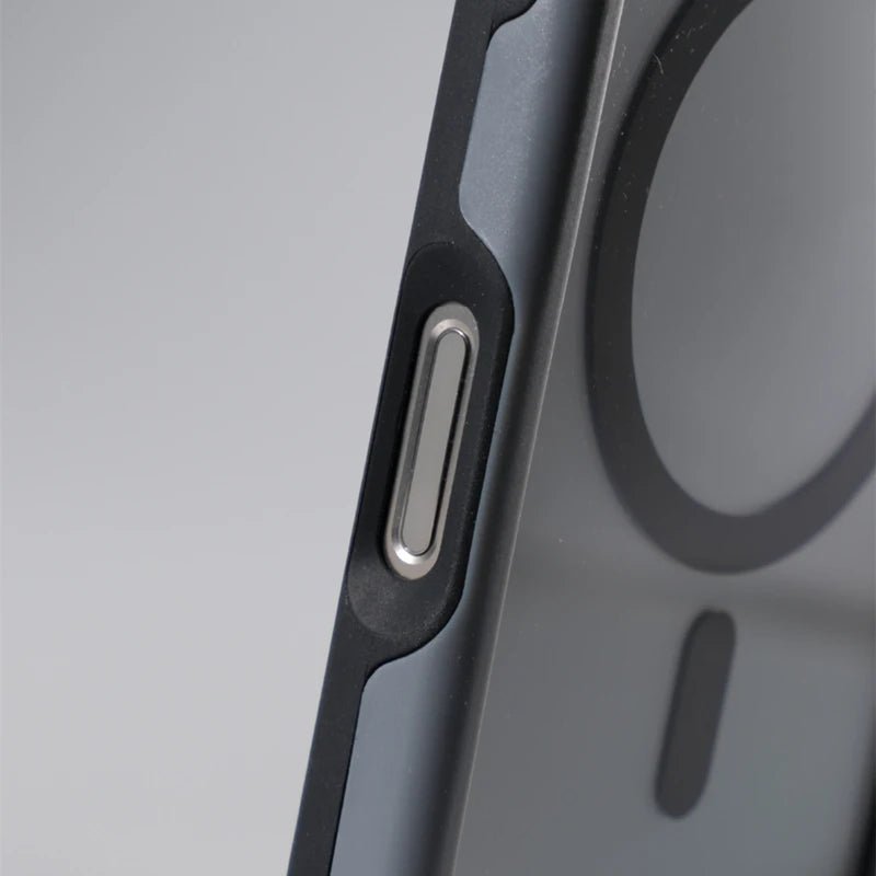 Premium Minimalist Anti-Impact iPhone Case with MagSafe Charging